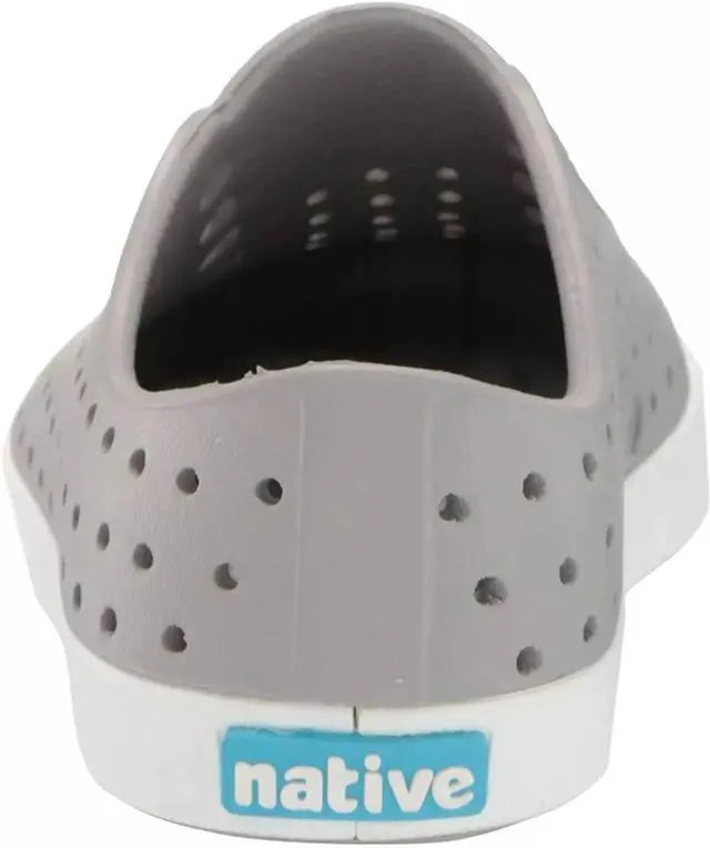 Alt view image 5 of 7 - Native Jefferson Child Slip-On Regular Sneakers, Pigeon Grey/Shell White, C10