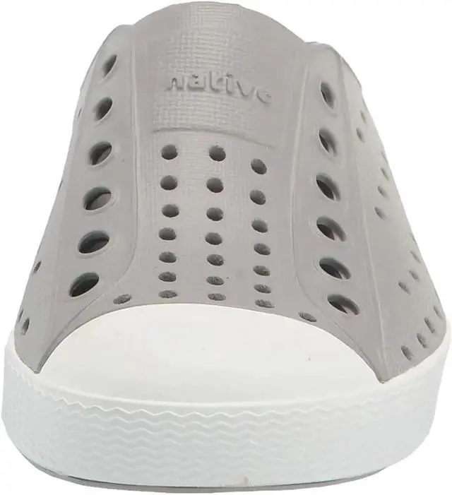 Alt view image 4 of 7 - Native Jefferson Child Slip-On Regular Sneakers, Pigeon Grey/Shell White, C10