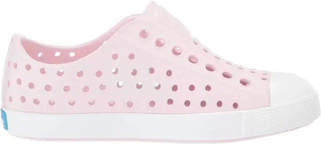 Alt view image 2 of 6 - Native Jefferson Kid's Slip-On Regular Sneaker - Milk Pink/Shell White, Size C5