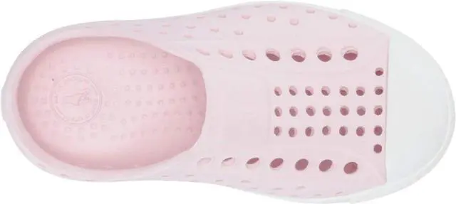 Alt view image 3 of 6 - Native Jefferson Kid's Slip-On Regular Sneaker - Milk Pink/Shell White, Size C5
