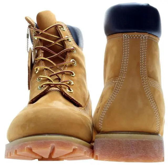 Alt view image 5 of 7 - Timberland Men's 6-Inch Wide Premium Waterproof Boot, Wheat Nubuck, Size 7
