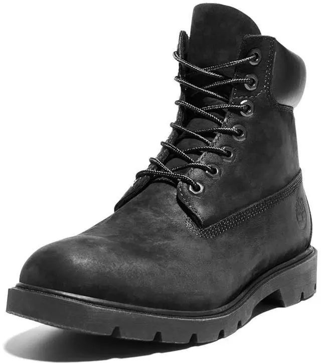 Main image of Timberland Men's 6 inch Premium Waterproof Regular Boot - Black Nubuck, 13 M US