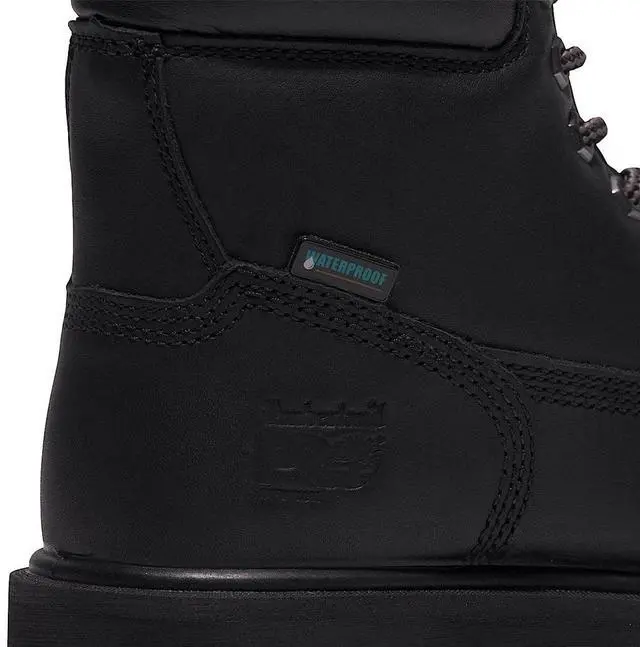 Alt view image 6 of 7 - Timberland PRO Men's Direct Attach 6-Inch Soft Toe Boots - Black, Size W 12