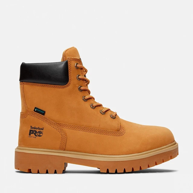 Main image of Timberland PRO Men's Direct Attach 6" Soft Toe Work Boot - Wheat, Size M 11.5