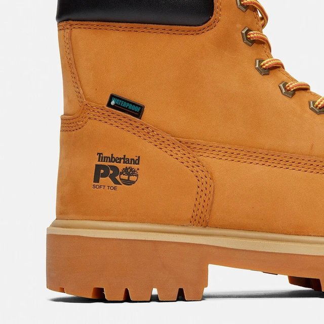 Alt view image 4 of 7 - Timberland PRO Men's Direct Attach 6" Soft Toe Work Boot - Wheat, Size M 11.5