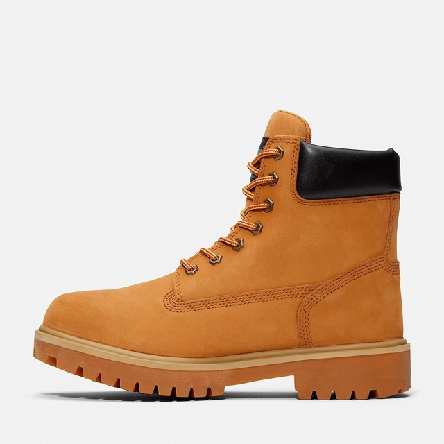 Alt view image 3 of 7 - Timberland PRO Men's Direct Attach 6" Soft Toe Work Boot - Wheat, Size 12
