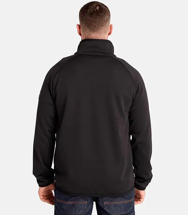 Alt view image 7 of 7 - Timberland Men's Dryshift Softshell Fleece Jacket - Black, Size Large