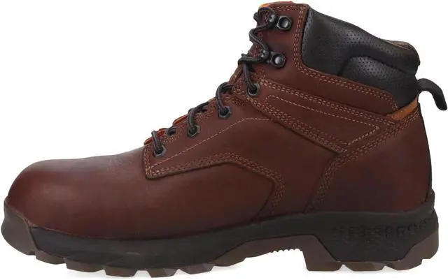 Alt view image 2 of 6 - Timberland PRO Men's 6" Titan EV Safety Toe Work Boot - Teak Trailblazer, Size M 11