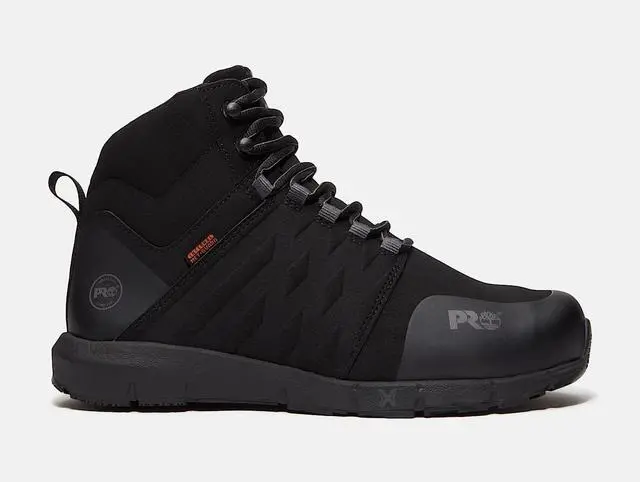 Main image of Timberland PRO Men's Mid Met Guard Composite Toe Work Shoe, Black/Grey, Size M 11