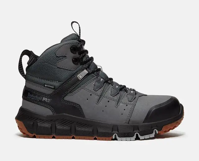 Main image of Timberland PRO Men's Tempe Alloy Work Boot, Medium Grey Leather, Size M 10.5