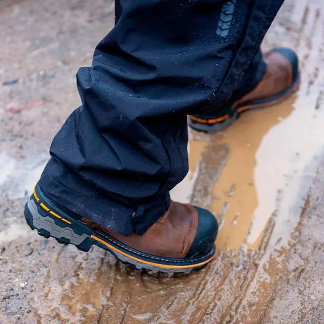 Alt view image 6 of 7 - Timberland PRO Men's Boondock 6" Composite Toe Waterproof Work Boot, Brown,Size M 9
