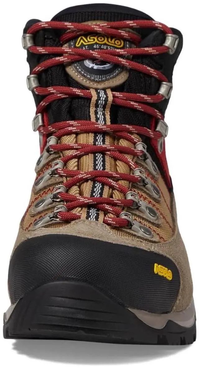 Alt view image 2 of 7 - Asolo Men's Fugitive GTX Comfortable Regular Hiking Boots, Wool/Black, Size 8