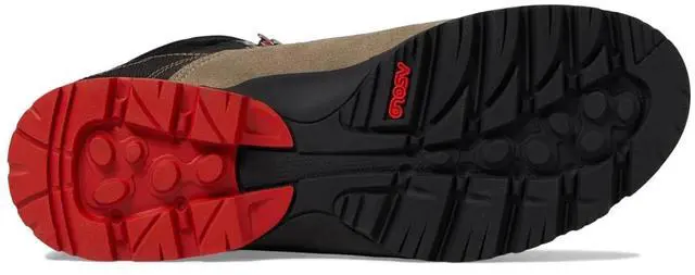 Alt view image 3 of 7 - Asolo Men's Fugitive GTX Comfortable Regular Hiking Boots, Wool/Black, Size 8