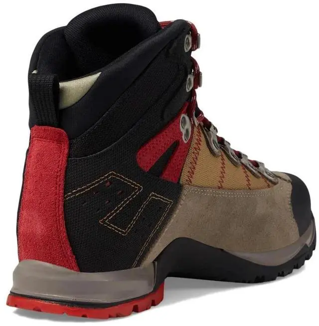 Alt view image 5 of 7 - Asolo Men's Fugitive GTX Comfortable Wide Width Hiking Boots, Wool/Black, Size W 10