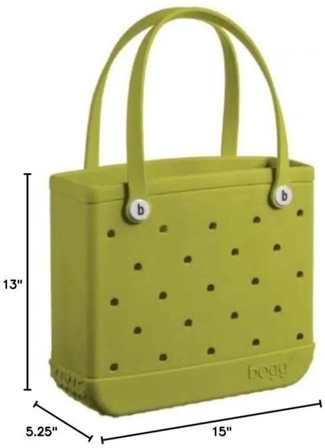 Alt view image 2 of 2 - Bogg Bag Waterproof & Washable Baby Tote Bag, Green Apple, Size Small