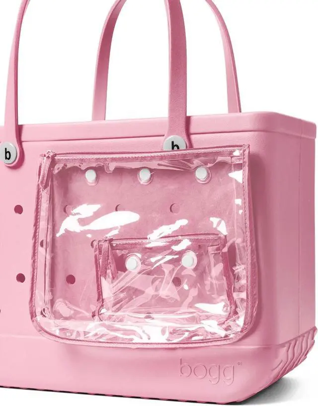 Alt view image 5 of 6 - Bogg Bag Unisex Original Tote Bag, Blowing Pink Bubbles, Size Large