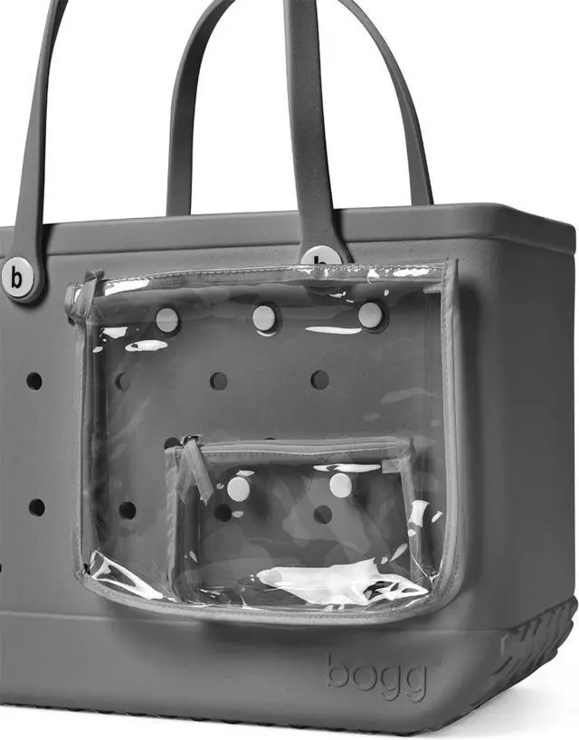 Alt view image 5 of 6 - Bogg Bag Unisex Original Tote Bag with Straps, Fogg, Size Large