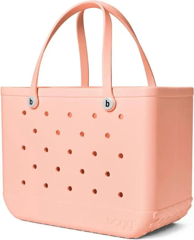 Alt view image 2 of 6 - Bogg Bag Unisex Waterproof & Washable Original Tote Bag, Peach, Size Large