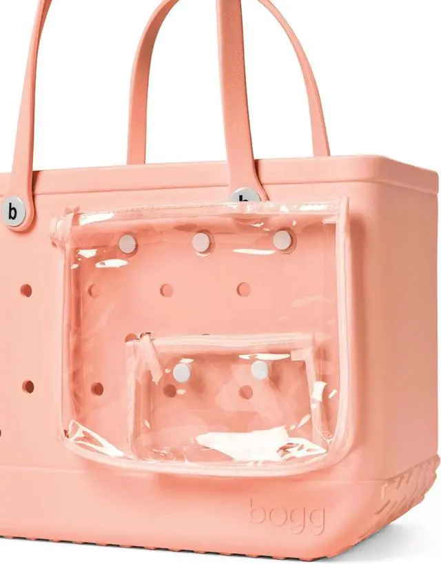 Alt view image 5 of 6 - Bogg Bag Unisex Waterproof & Washable Original Tote Bag, Peach, Size Large
