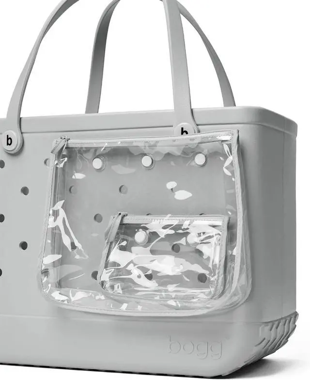 Alt view image 5 of 6 - Bogg Bag Unisex Waterproof & Washable Original Tote Bag, Gray, Size Large