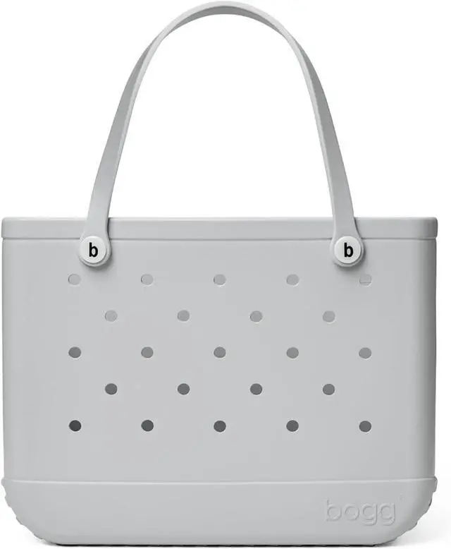 Main image of Bogg Bag Unisex Waterproof & Washable Original Tote Bag, Gray, Size Large
