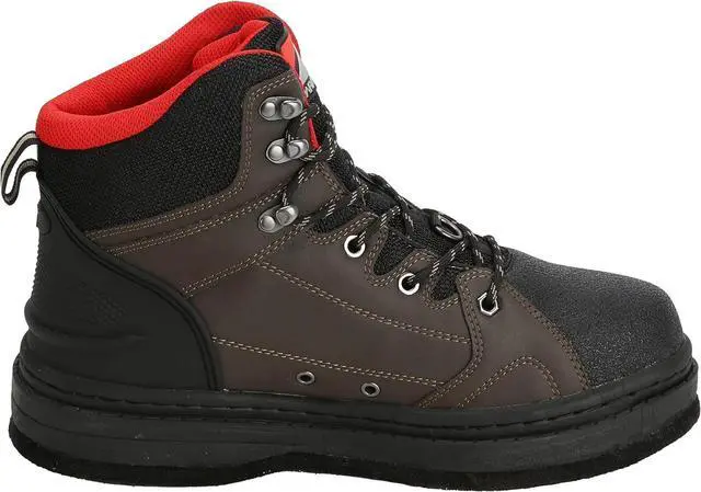 Alt view image 6 of 7 - Paramount Outdoors Men's Deep Eddy Felt Comfortable Wading Boots, Brown, Size 13
