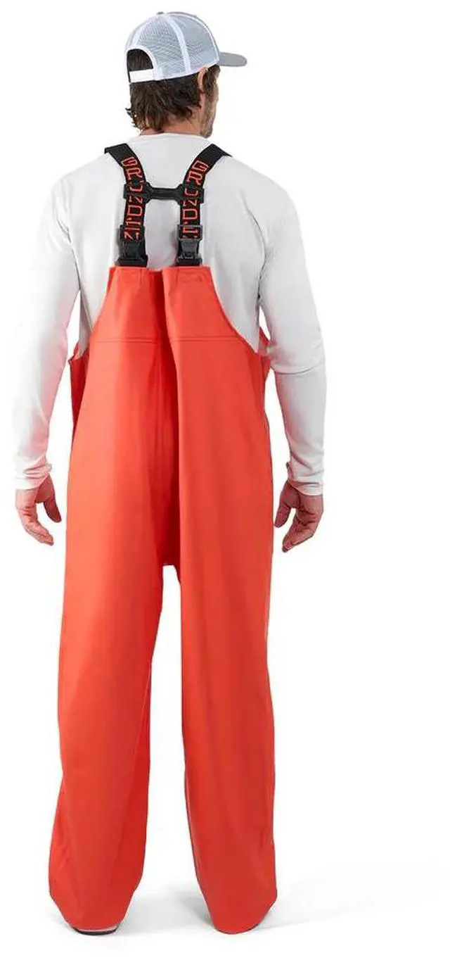 Alt view image 5 of 5 - Grundens Neptune Bib Pants Nylon Waterproof Fabric, Black, Size 16