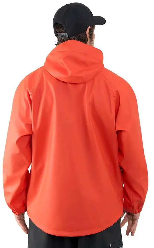 Alt view image 5 of 6 - Grundens Men's Neptune Waterproof Fishing Jacket, Green, Size Large