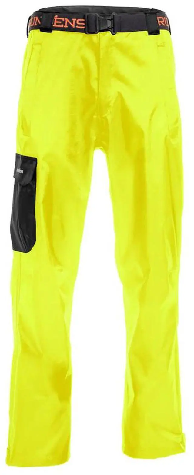 Main image of Grundens Weather Watch Durable Water Resistant Pant , Hi-Vis Yellow, Size XLarge