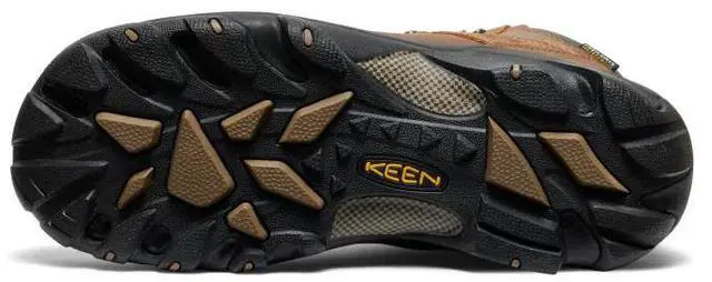 Alt view image 7 of 7 - Keen Men's Pyrenees Mid Height Waterproof Hiking Boots, Syrup, Size 10