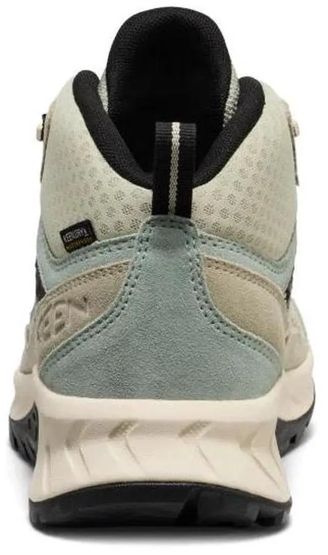 Alt view image 2 of 6 - Keen Women's Hightrail Mid Height Leather Waterproof Hiking Boots, Iceberg Green/Abbey Stone, Size 8.5