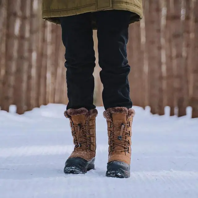 Alt view image 6 of 6 - Baffin Women's Chloe Mid Height Boots, Taupe, Size 9