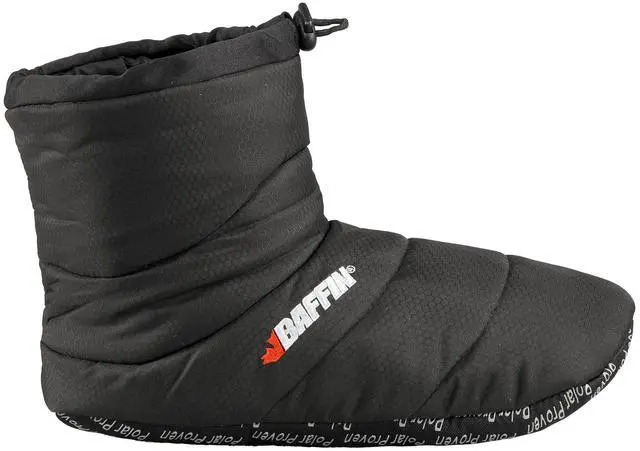Main image of Baffin Cush Booty Unisex Insulated Slippers, Black, Size XXLarge