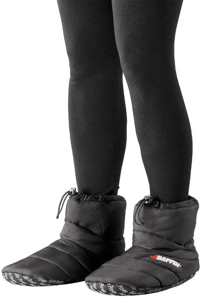 Alt view image 7 of 7 - Baffin Cush Booty Unisex Insulated Slippers, Black, Size XXLarge