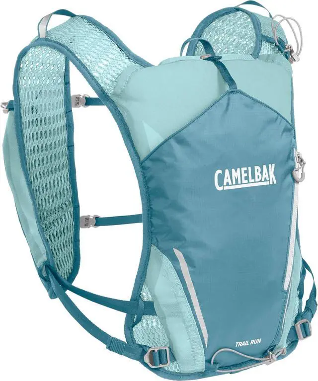 Main image of CamelBak Women's Trail Run Hydration Vest 34oz, Adriatic Blue