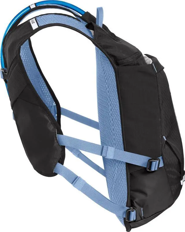 Alt view image 3 of 7 - CamelBak Women's Chase Adventure 8 Hydration Vest 70oz, Black/Iris