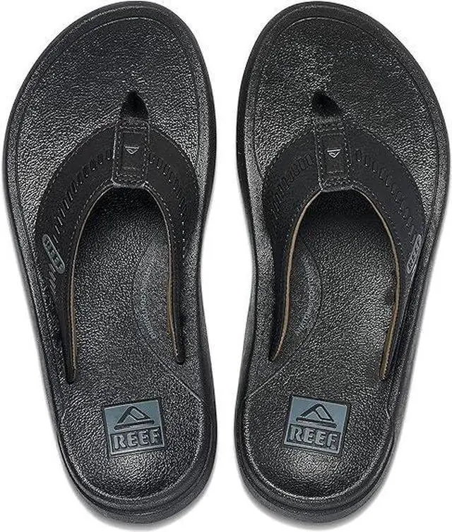 Alt view image 5 of 6 - Reef Men's Swellsole Cruiser Shoes, Black/Grey, Size 9