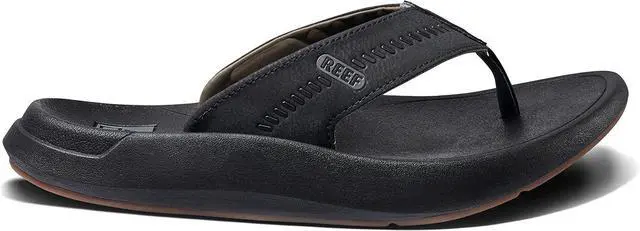 Alt view image 3 of 6 - Reef Men's Swellsole Cruiser Shoes, Black/Grey, Size 9