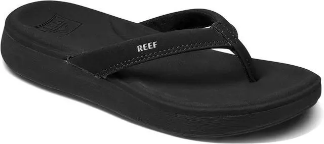 Alt view image 2 of 6 - Reef Women's Cushion Cloud Synthetic straps Shoes, Black, Size 9