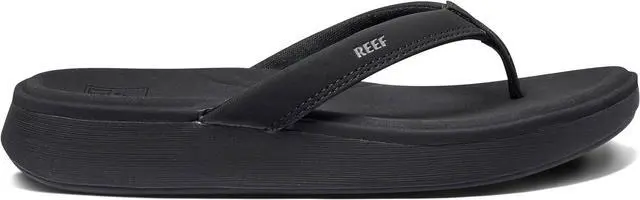 Alt view image 4 of 6 - Reef Women's Cushion Cloud Synthetic straps Shoes, Black, Size 9