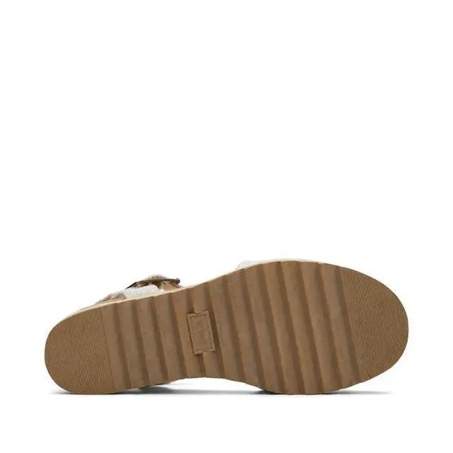 Alt view image 4 of 7 - Toms Women's Diana ankle strap with adjustable buckle Sandal, Natural, Size 5.5