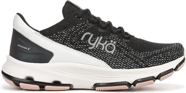 Alt view image 4 of 4 - Ryka Women's Devotion X Walking Shoes Black, Size W 10