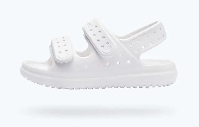 Main image of Native Chase Kid's Slip On Shoes, Shell White/Shell White, Size C5