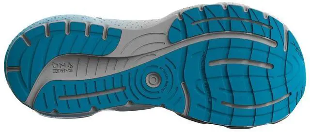 Alt view image 6 of 7 - Brooks Men's Glycerin GTS 20 Running Shoes, Black/Hawaiian Ocean/Green, Size 11