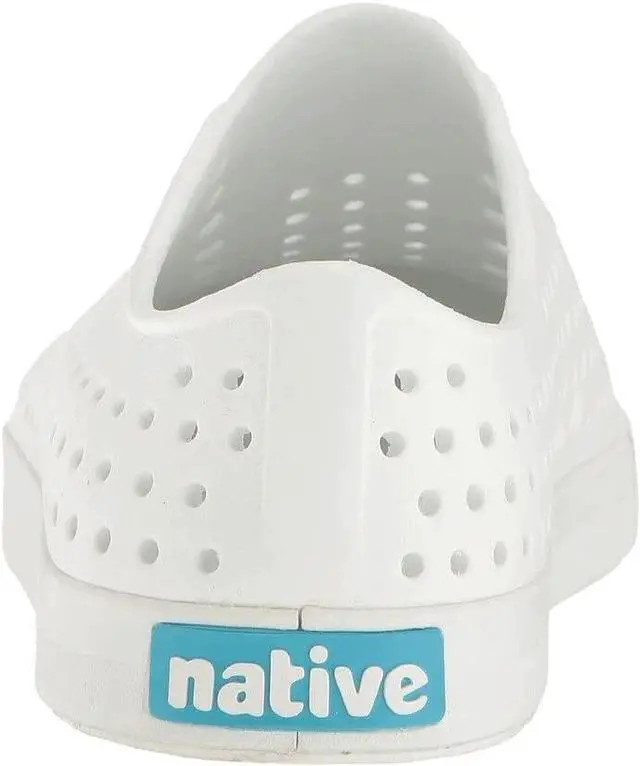 Alt view image 2 of 3 - Native Kids Jefferson Youth Waterproof Slip-On Sneakers, Shell White/Shell White, C12 M US