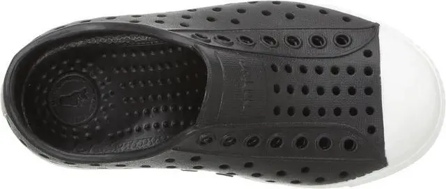 Alt view image 2 of 3 - Native Kids Jefferson Youth Waterproof Slip-On Sneakers, Jiffy Black/Shell White, C13 M US
