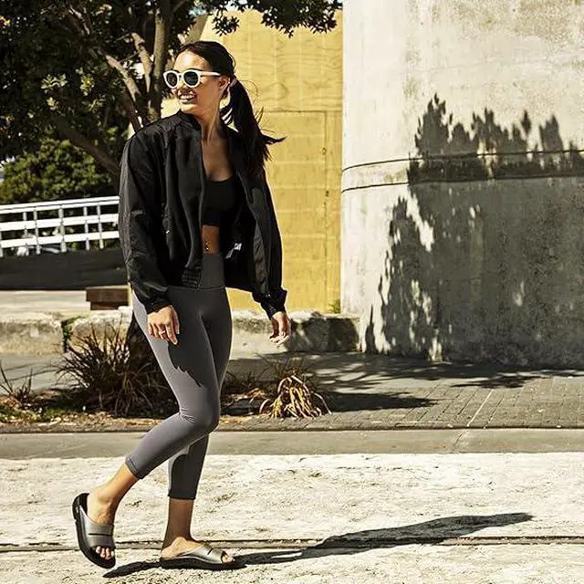 Alt view image 5 of 6 - OOFOS Women's Ooahh Luxe Slide Slipper, Latte, Size W10