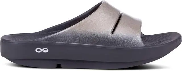 Alt view image 2 of 6 - OOFOS Women's Ooahh Luxe Slide Slipper, Latte, Size W10