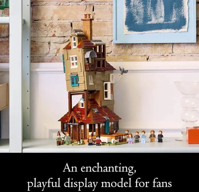 Alt view image 3 of 6 - LEGO Harry Potter The Burrow Building Sets with 10 Minifigures for Adults