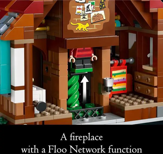 Alt view image 4 of 6 - LEGO Harry Potter The Burrow Building Sets with 10 Minifigures for Adults